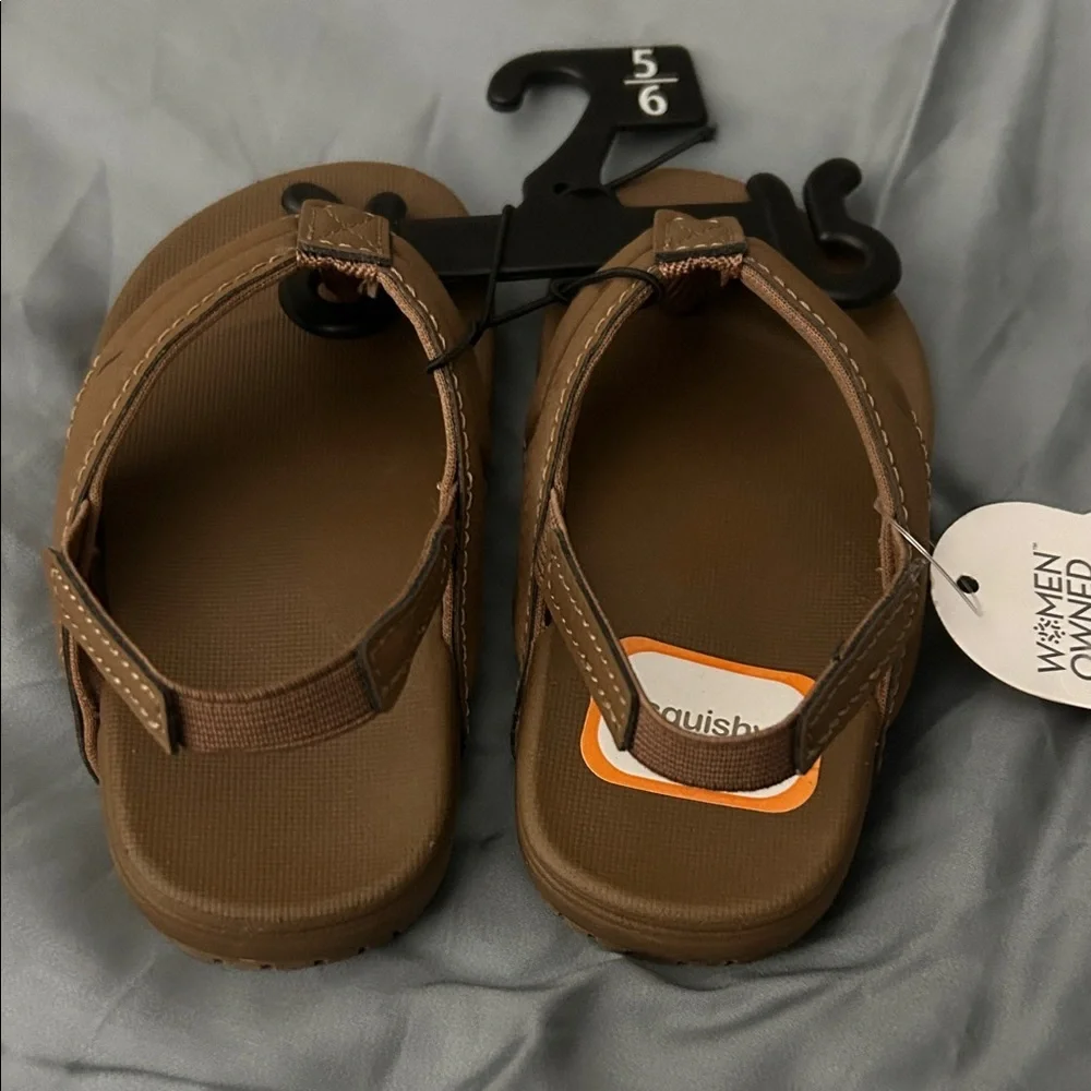 Wonder Nation Tan Kids Sandals
